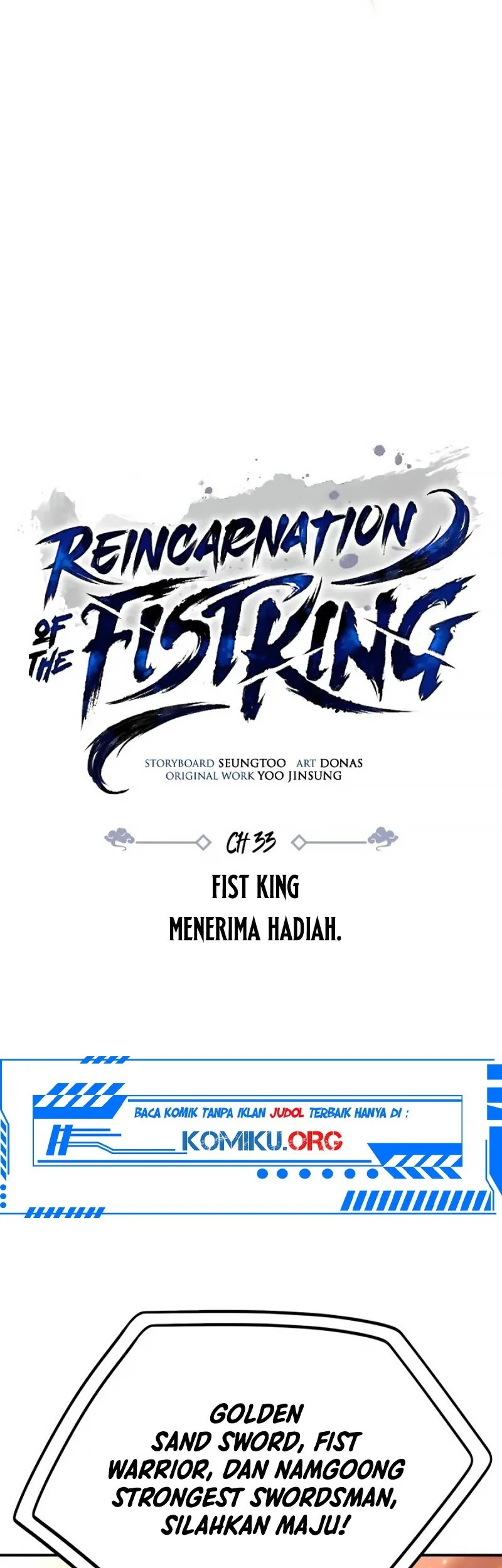 Reincarnation Of The Fist King Chapter 33 Fix Gambar 8